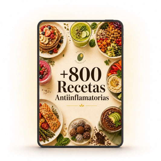 Guía Maestra de Alimentación Antiinflamatoria + 5 Bonus de REGALO